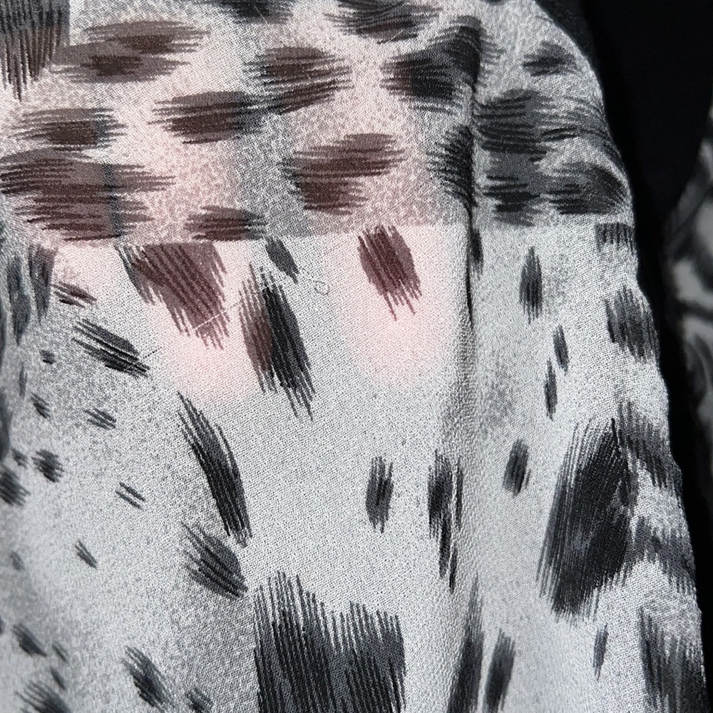 Torrid Button Up Sweater With Sheer Front Size 3 - image 3